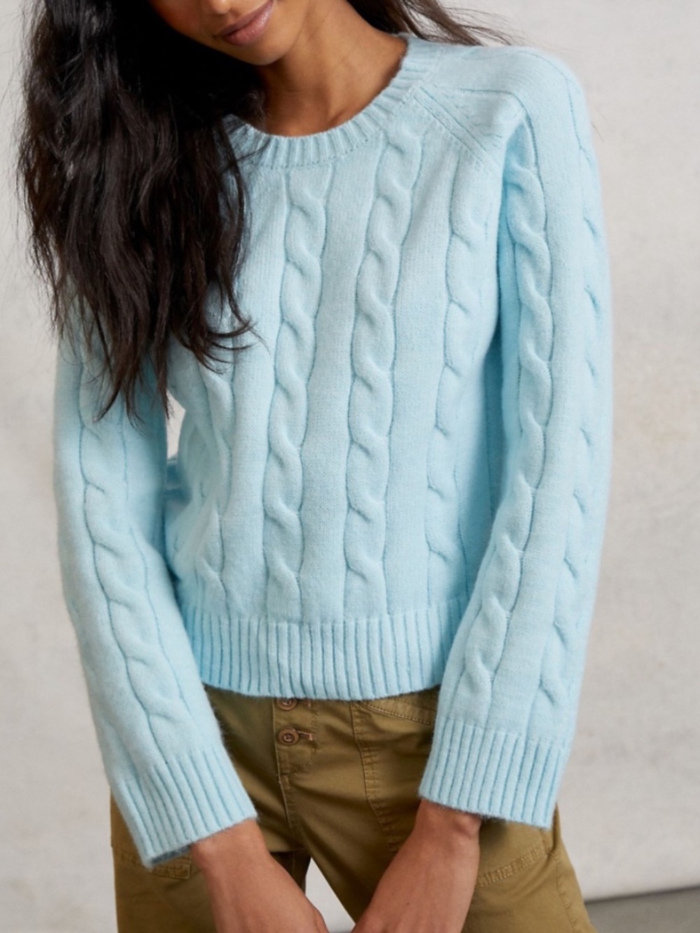 Callahan Betsy Cable-Knit Sweater Women’s size small